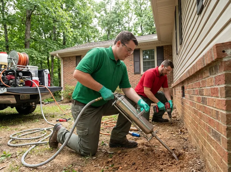 Subterranean Termite Soil Treatment and Structural Defense in Oak Ridge, TN
