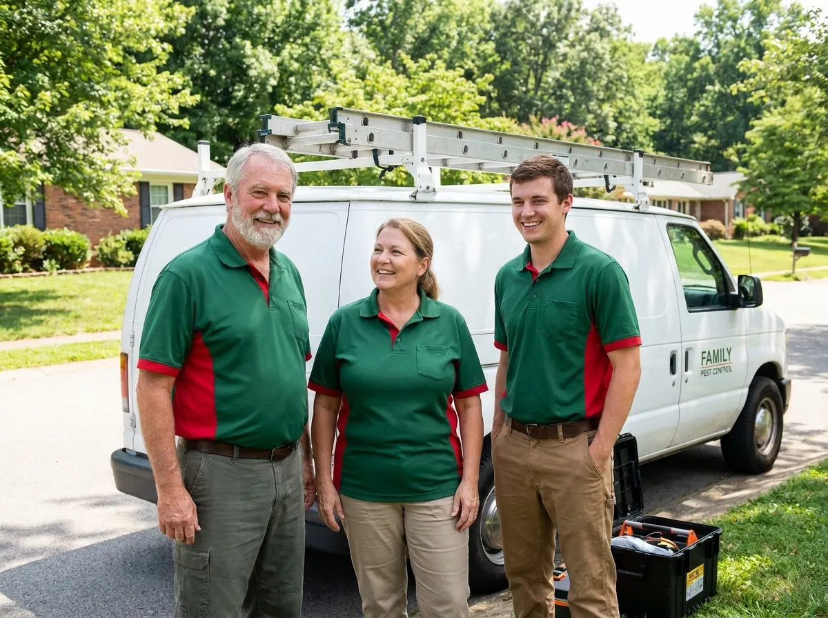 Norevia Pest Protection pest control service team in Oak Ridge, TN